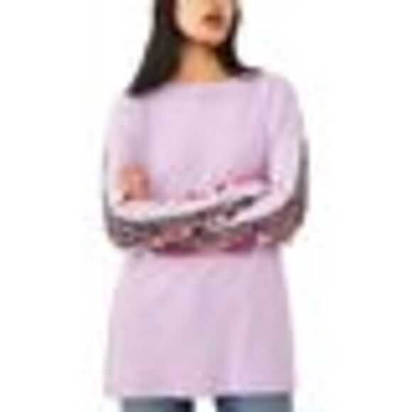 Free People On My Way Thermal Top In Petal Purple - S - Picture 3 of 3